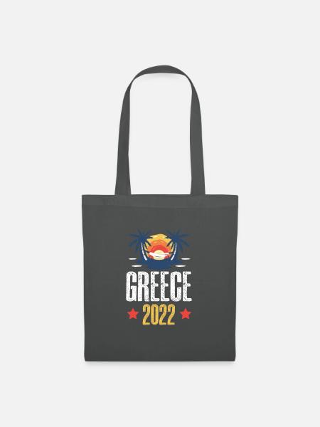 Greece 2022 - Stoffbeutel - Graphite