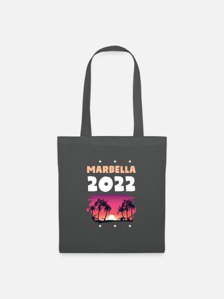 Marbella 2022 - Stoffbeutel - Graphite