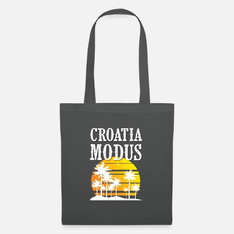 Croatia Modus - Stoffbeutel - Graphite