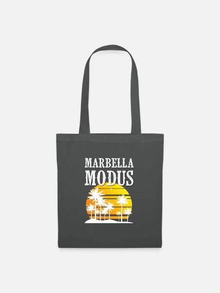 Marbella Modus - Stoffbeutel - Graphite