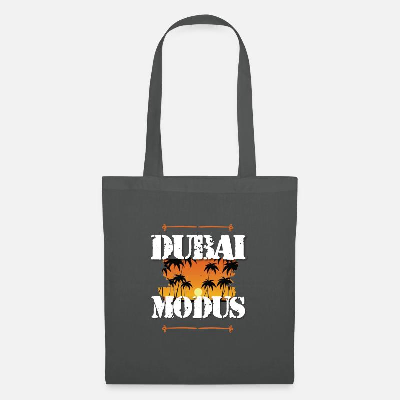Dubai Modus - Stoffbeutel - Graphite