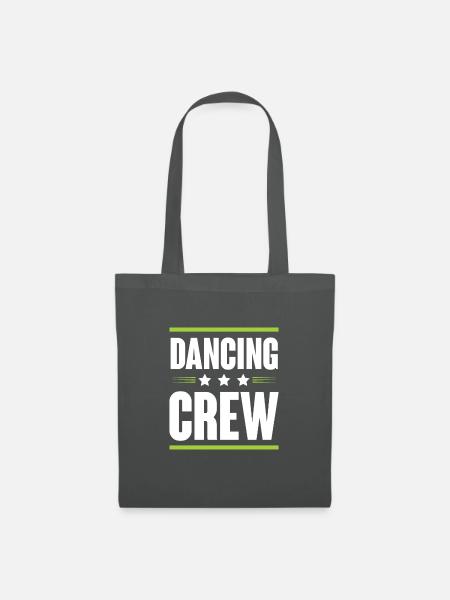 Dancing Crew - Stoffbeutel - Graphite