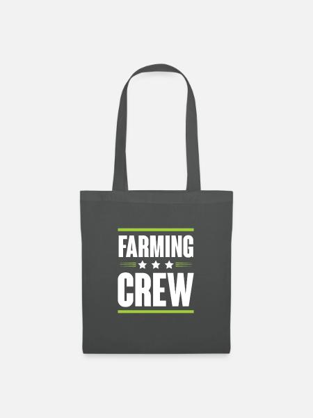 Farming Crew - Stoffbeutel - Graphite