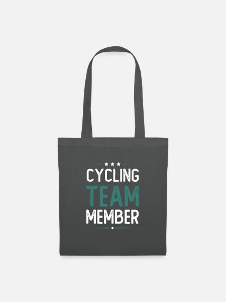 Cycling Team - Stoffbeutel - Graphite