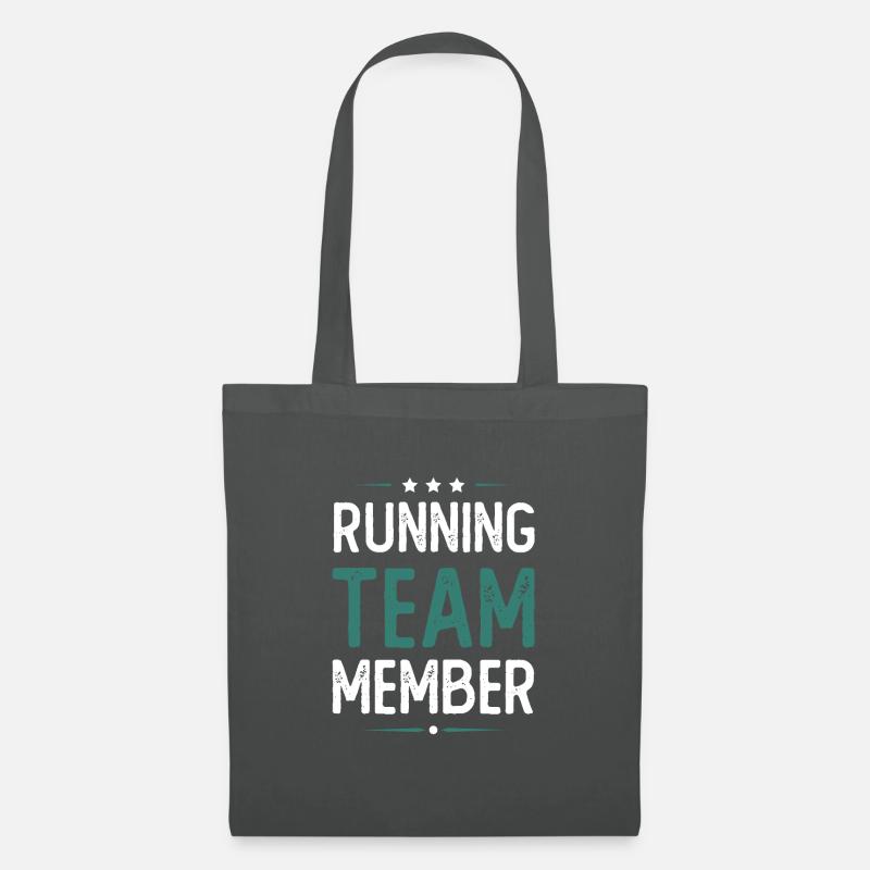 Running Team - Stoffbeutel - Graphite