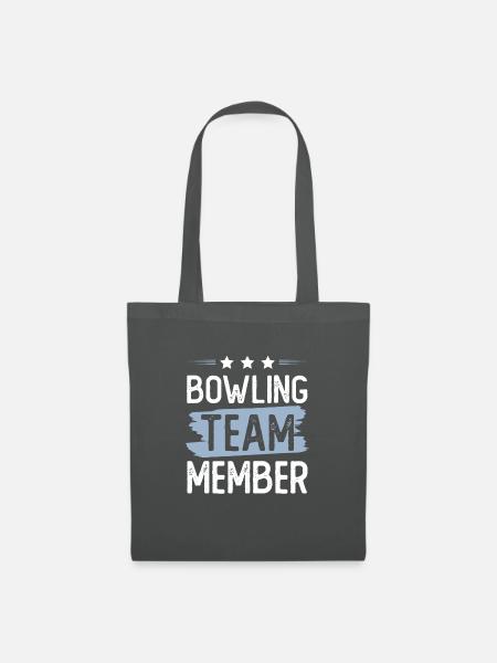 Bowling Team - Stoffbeutel - Graphite