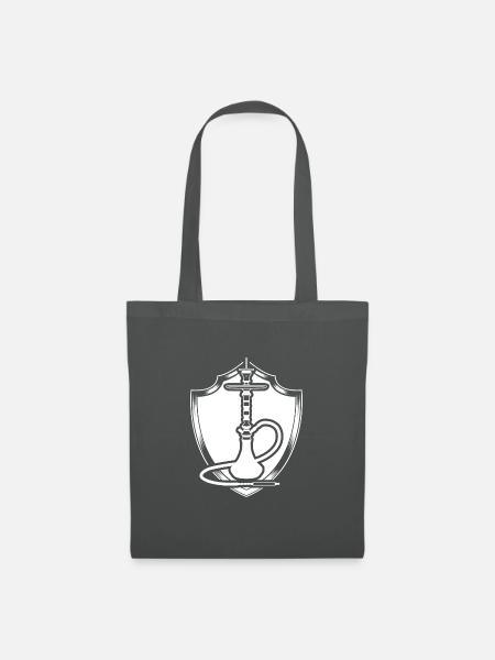 Shisha Wappen - Stoffbeutel - Graphite