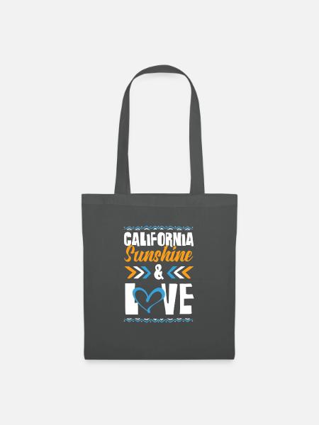 California Love - Stoffbeutel - Graphite