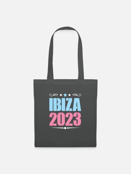 Ibiza 2023 - Stoffbeutel - Graphite
