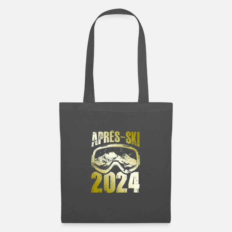 Apres Ski 2024 Ski Brille - Stoffbeutel - Graphite