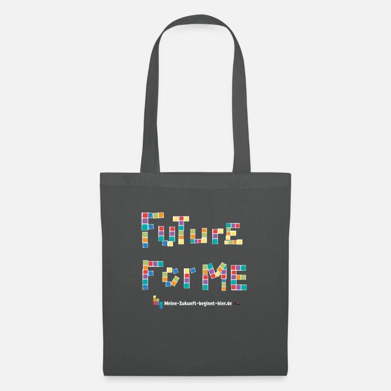 FUTUREFORME blanc - Sac en tissu - gris graphite