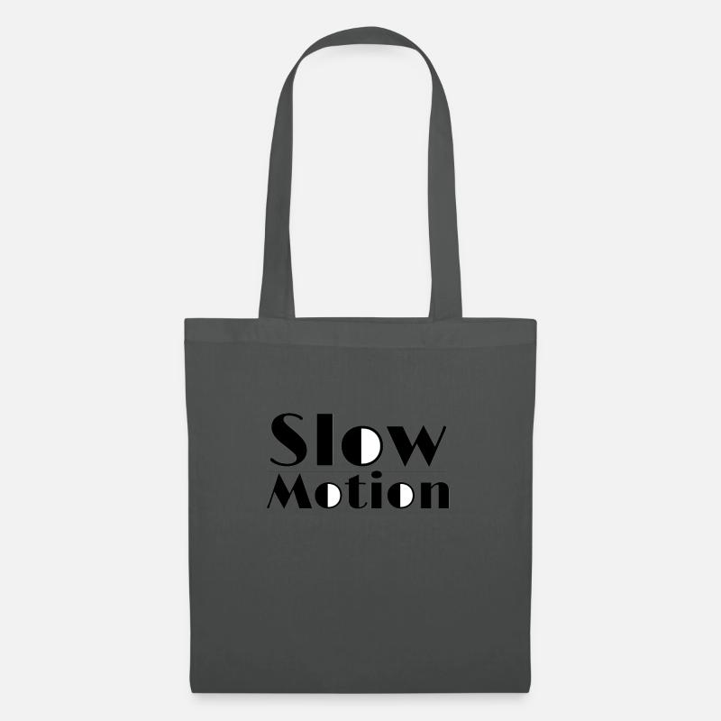 Slow Motion - Stoffbeutel - Graphite