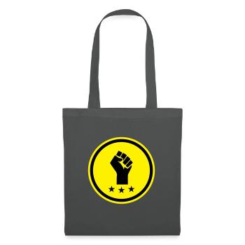 Main Faust - Sac en tissu - gris graphite - Devant