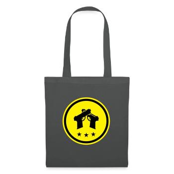 Pistol Symbol - Tote Bag - graphite grey - Front