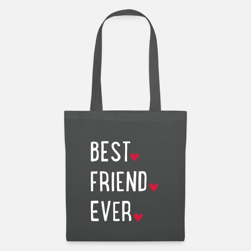 Bester Freund - Stoffbeutel - Graphite