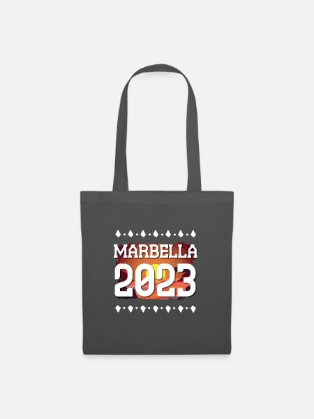 Marbella 2023 - Stoffbeutel - Graphite