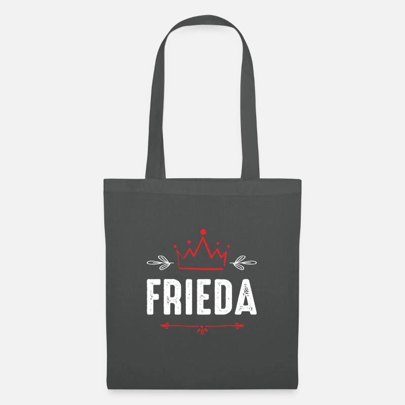 Frieda - Stoffbeutel - Graphite