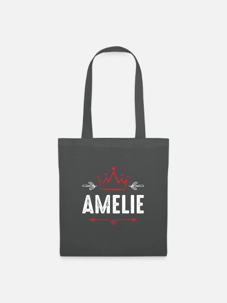 Amelie - Stoffbeutel - Graphite