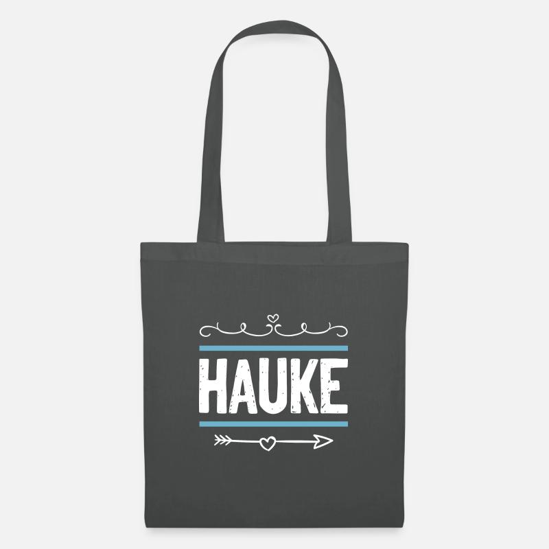 Hauke - Stoffbeutel - Graphite
