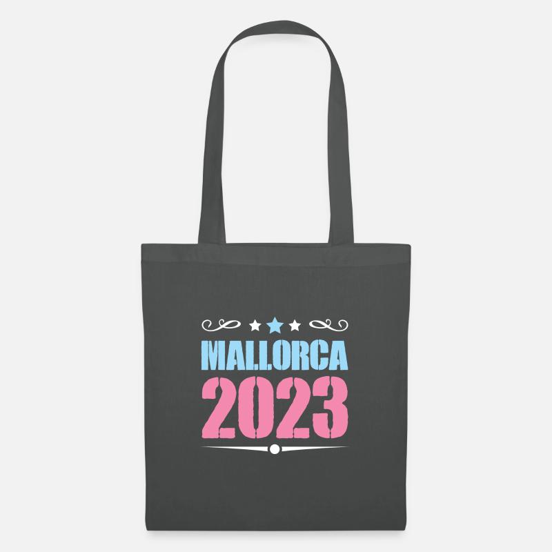 Mallorca 2023 - Stoffbeutel - Graphite