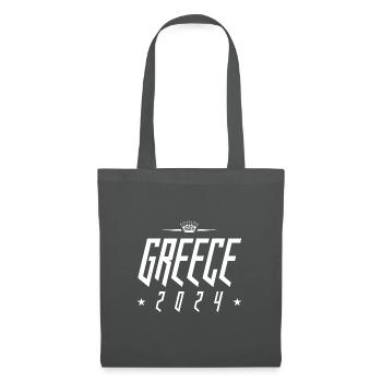 Greece 2024 - Stoffbeutel - Graphite - Vorne