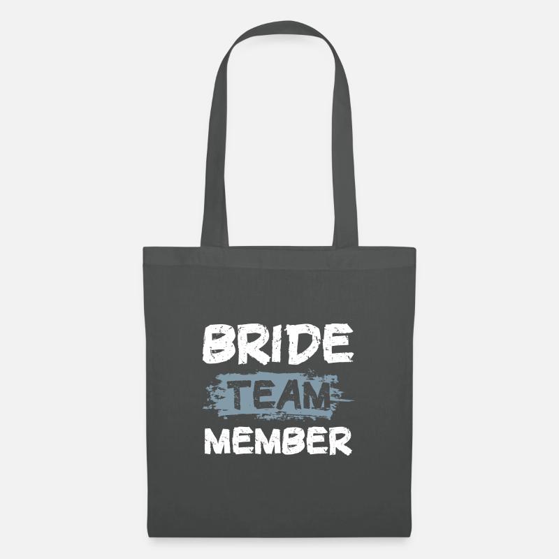 Bride Team - Stoffbeutel - Graphite