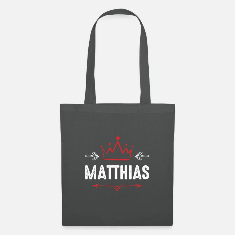 Matthias - Tote Bag - graphite grey