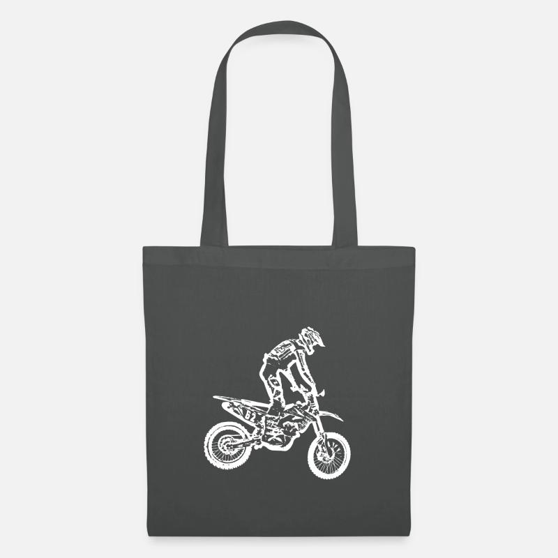 enduro weiss - Stoffbeutel - Graphite