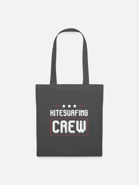 Kitesurfing Crew - Stoffbeutel - Graphite