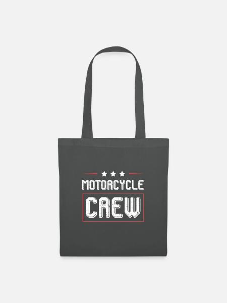Motorcycle Crew - Stoffbeutel - Graphite