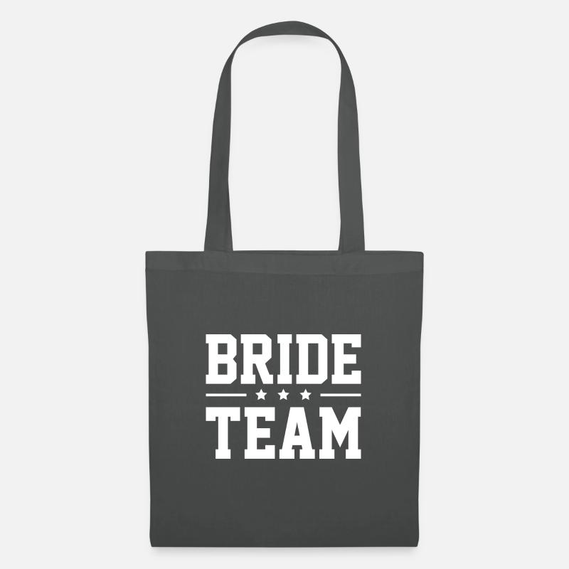 Bride Team - Stoffbeutel - Graphite