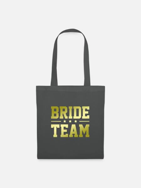 Bride Team - Stoffbeutel - Graphite