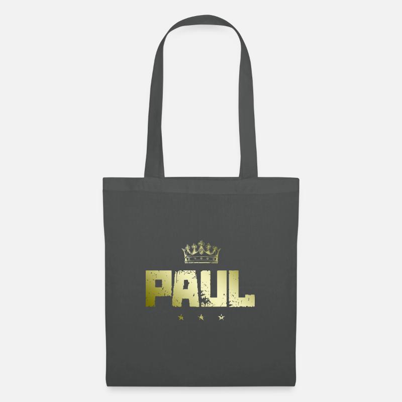 Paul - Stoffbeutel - Graphite