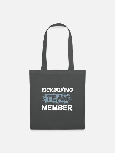 Kickboxing Team - Stoffbeutel - Graphite