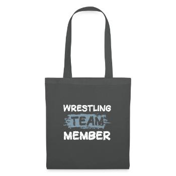 Wrestling Team - Stoffbeutel - Graphite - Vorne