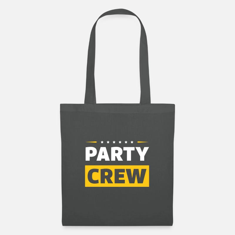 Party Crew - Stoffbeutel - Graphite