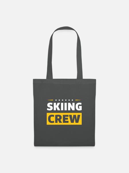 Skiing Crew - Stoffbeutel - Graphite