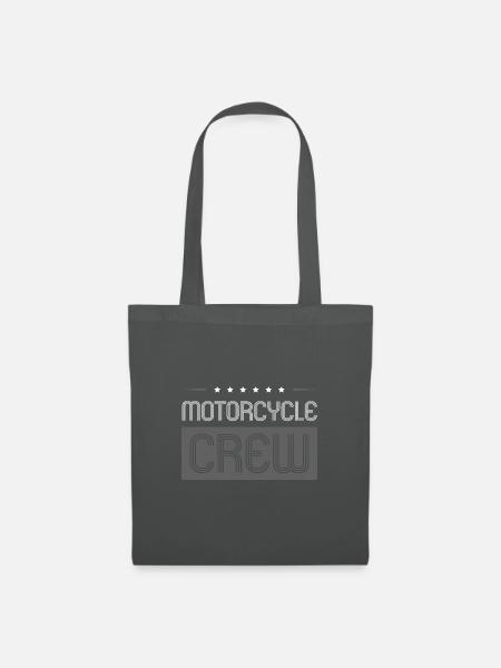Motorcycle Crew - Stoffbeutel - Graphite