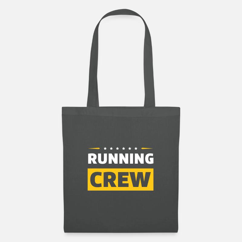 Running Crew - Stoffbeutel - Graphite