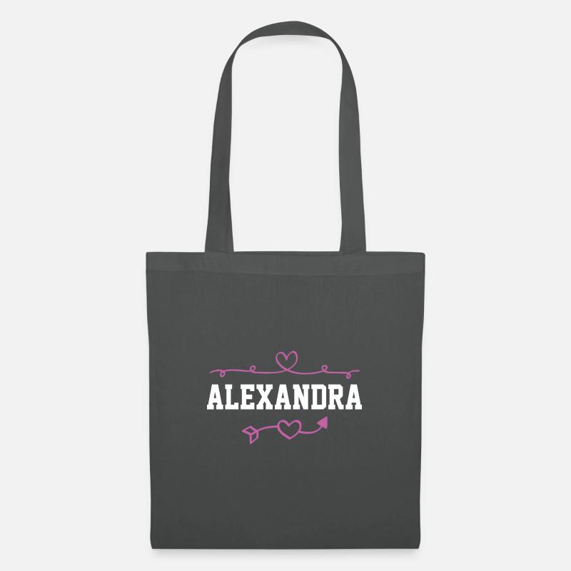 Alexandra - Stoffbeutel - Graphite