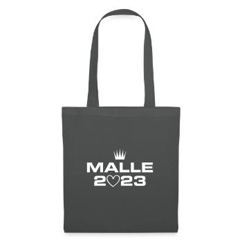 Malle 2023 Heart - Tote Bag - graphite grey - Front