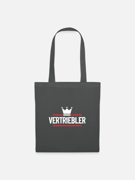 Vertriebler Beruf - Stoffbeutel - Graphite