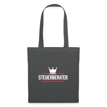Steuerberater Beruf - Stoffbeutel - Graphite - Vorne
