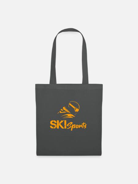 Ski Sports - Stoffbeutel - Graphite