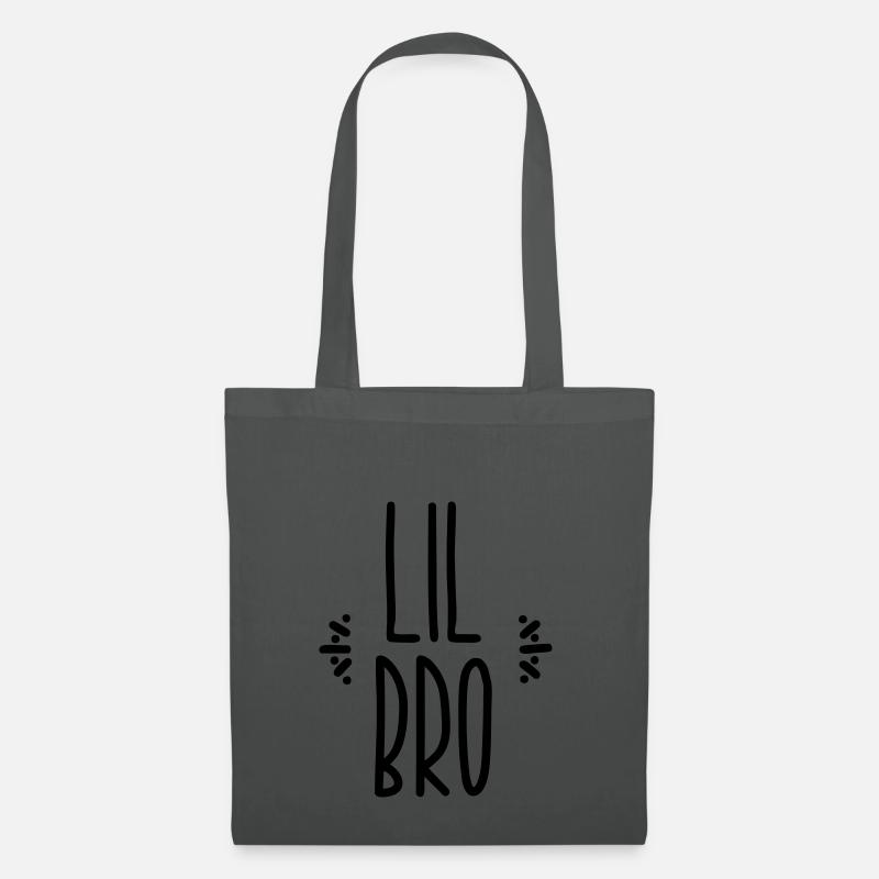 lil bro - Stoffbeutel - Graphite