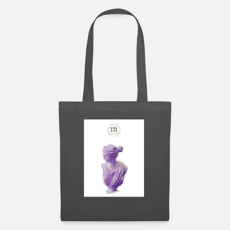 Violett Lady Ancient - Stoffbeutel - Graphite