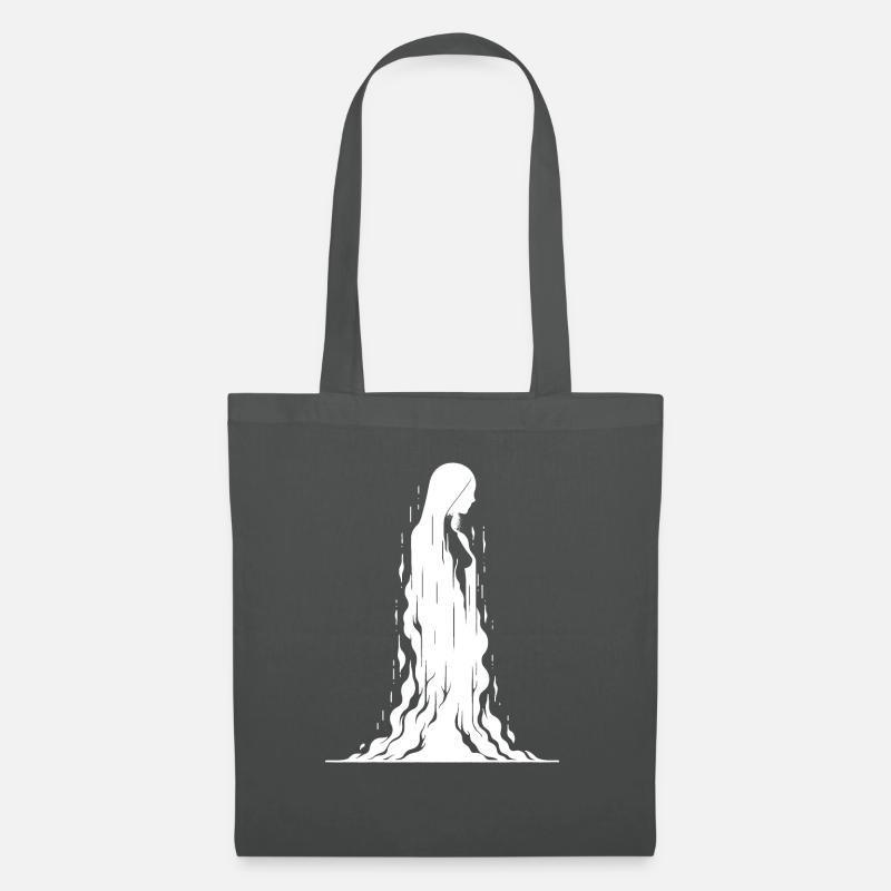 Banshee (white) - Tote Bag - graphite grey