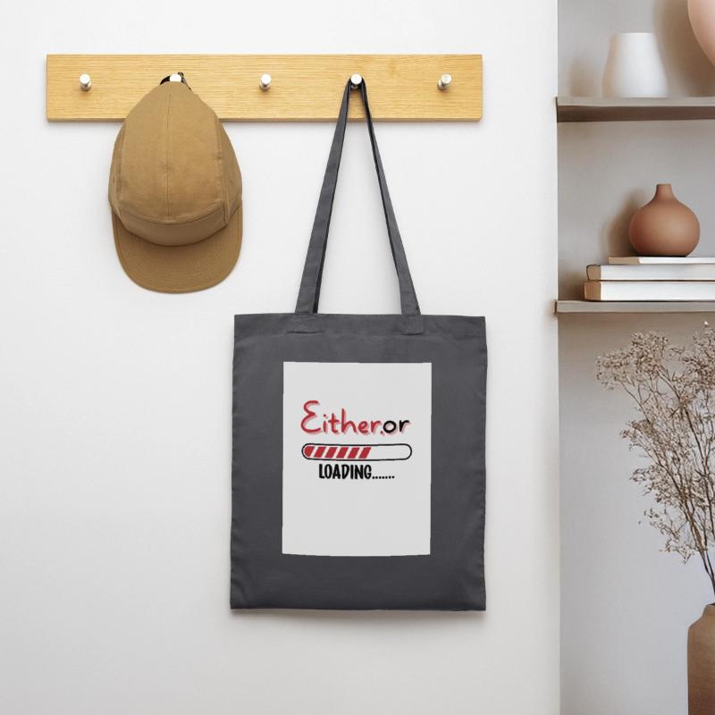 Entweder oder. Entweder oder. Stoffbeutel