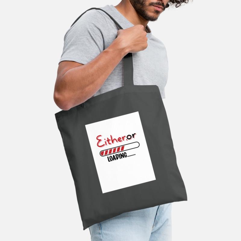 Entweder oder. Entweder oder. Stoffbeutel