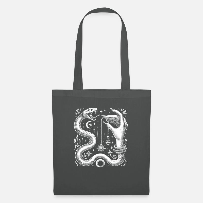 Schlangen-Divinator-Pendel - Stoffbeutel - Graphite
